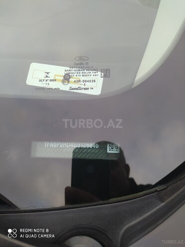 Ford Fusion 2015, 102,120 km - 1.5 l - Bakı