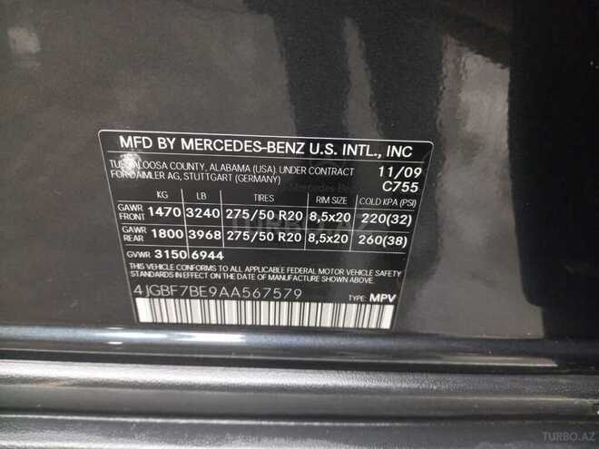 Mercedes GL 450 2010, 180,000 km - 4.7 l - Bakı