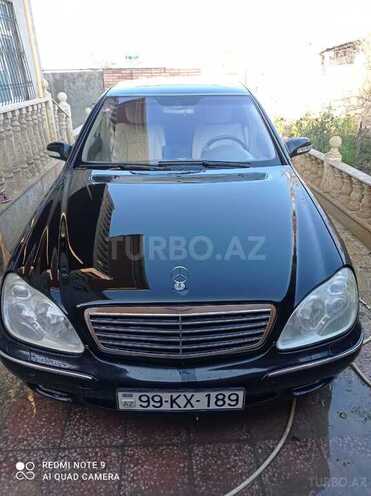 Mercedes S 430 2001, 412,000 km - 4.3 л - Bakı