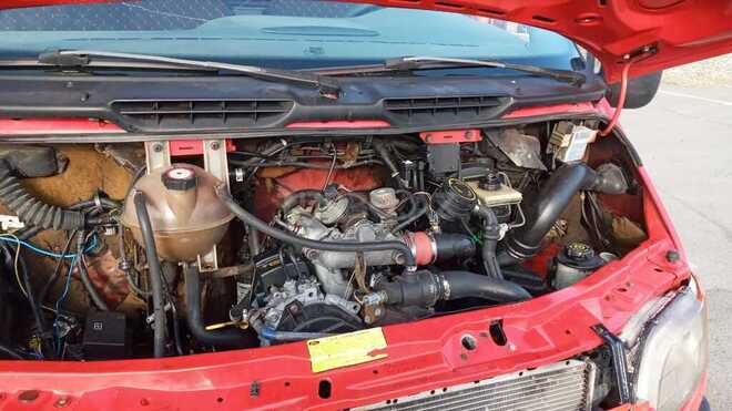 Ford Transit 1998, 589,632 km - 2.5 l - Qəbələ