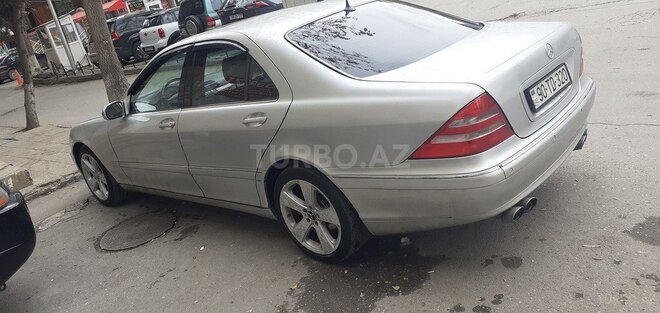 Mercedes S 320 1999, 346,500 km - 3.2 l - Bakı