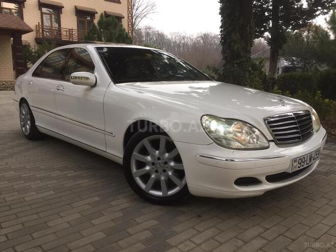 Mercedes S 350 2003, 278,000 km - 3.2 л - Bakı