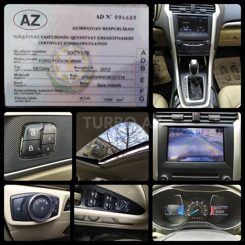 Ford Fusion 2012, 152,000 km - 1.6 l - Bakı