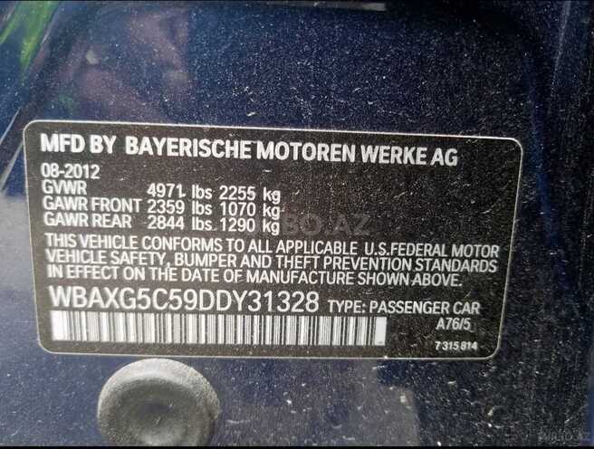 BMW 528 2012, 59,000 km - 2.0 л - Bakı
