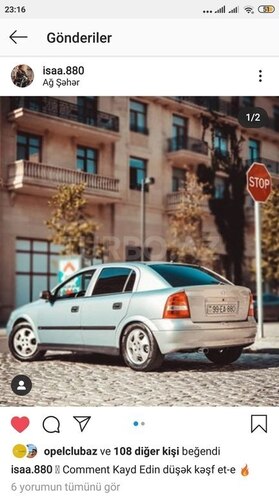 Opel Astra 2000, 310,000 km - 1.6 l - Bakı