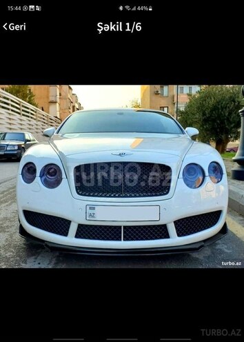 Bentley Continental GT 2008, 102,000 km - 6.0 l - Bakı
