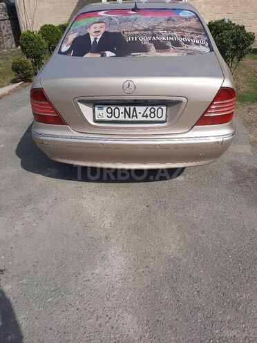 Mercedes S 320 2002, 103,338 km - 3.2 л - Balakən