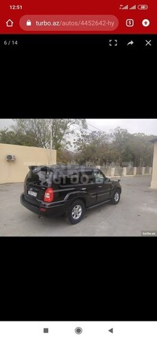 Hyundai Terracan 2004, 3,200 km - 2.9 l - Sumqayıt