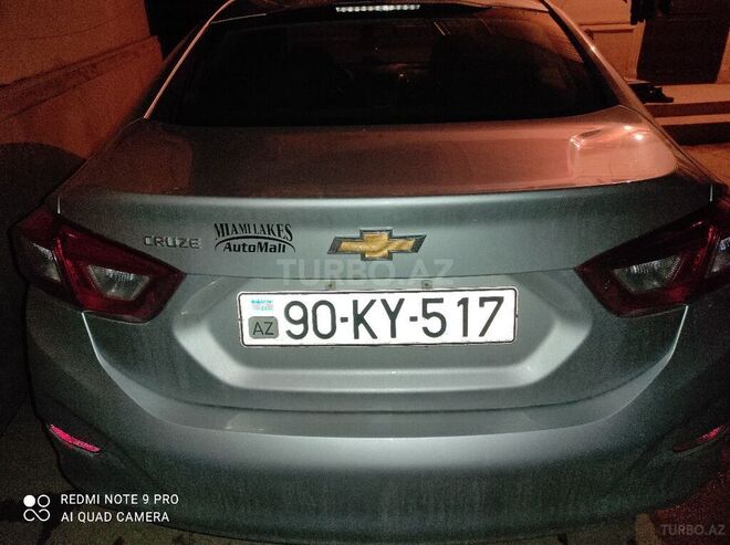 Chevrolet Cruze 2018, 12,000 km - 0.2 л - Bakı