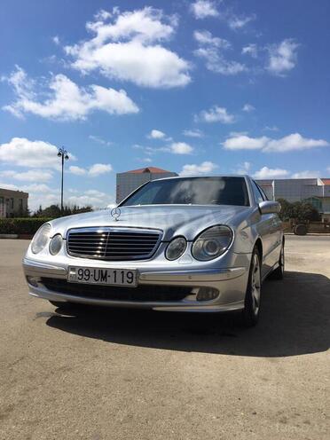 Mercedes E 270 2002, 555,555 km - 2.7 l - Biləsuvar
