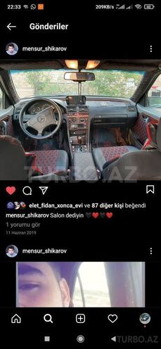 Mercedes C 200 1995, 350,450 km - 2.0 l - Bakı