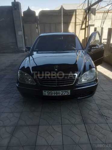 Mercedes S 500 2001, 204,000 km - 5.0 l - Bakı