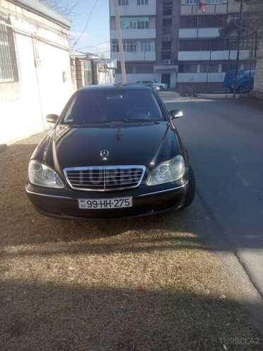 Mercedes S 500 2001, 204,000 km - 5.0 l - Bakı