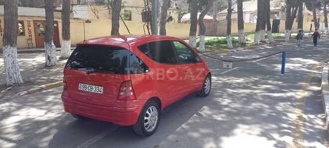Mercedes A 160 2001, 123,000 km - 1.6 l - Sumqayıt