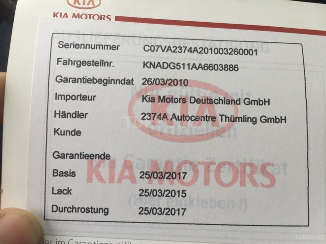 Kia Rio 2010, 184,500 km - 1.4 л - Bakı