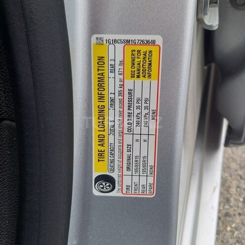 Chevrolet Cruze 2016, 128,000 km - 1.4 л - Xaçmaz