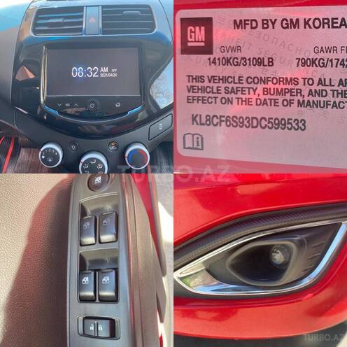 Chevrolet Spark 2013, 115,487 km - 1.2 l - Bakı