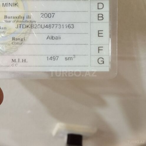 Toyota Prius 2007, 307,000 km - 1.5 л - Bakı