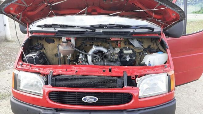 Ford Transit 1998, 124,521 km - 2.5 l - Lənkəran