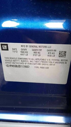 Chevrolet Cruze 2012, 149,000 km - 1.4 l - Bakı