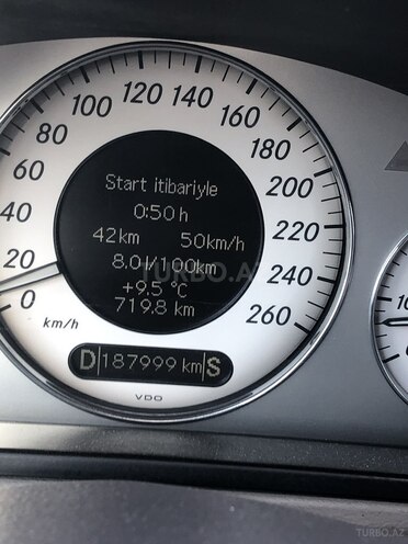 Mercedes E 200 2007, 193,000 km - 1.8 l - Bakı