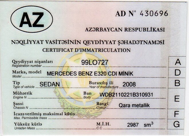 Mercedes E 320 2008, 342,481 km - 3.0 l - Şəmkir