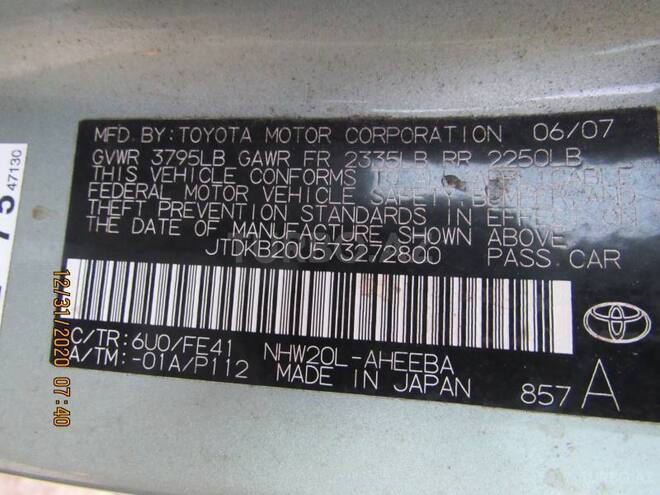 Toyota Prius 2007, 235,200 km - 1.5 л - Bakı