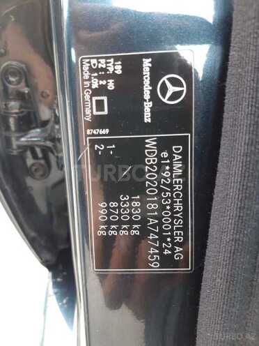Mercedes C 180 1999, 285,055 km - 1.8 л - Bakı