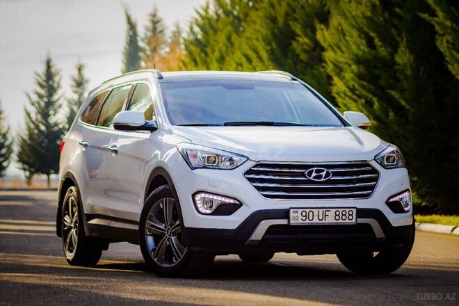 Hyundai Grand Santa Fe 2014, 102,000 km - 3.3 л - Bakı