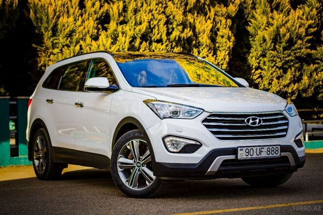 Hyundai Grand Santa Fe 2014, 102,000 km - 3.3 л - Bakı