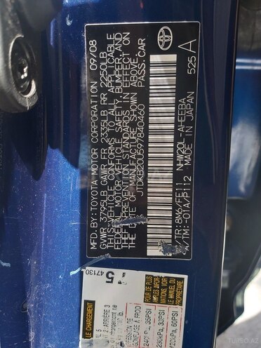 Toyota Prius 2009, 140,000 km - 1.5 l - Bakı