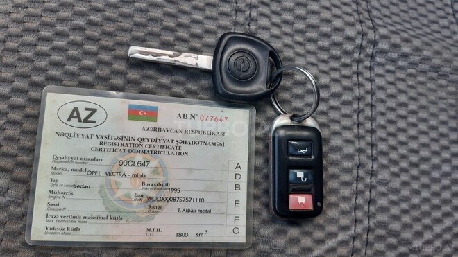 Opel Vectra 1995, 407,658 km - 1.8 l - Zaqatala