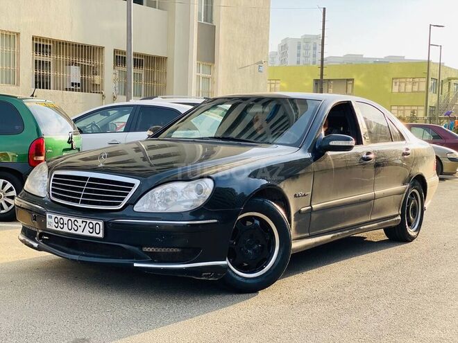 Mercedes S 320 2000, 292,000 km - 3.2 l - Bakı