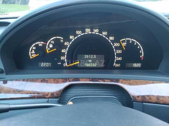 Mercedes S 320 2002, 186,292 km - 3.2 l - Bakı