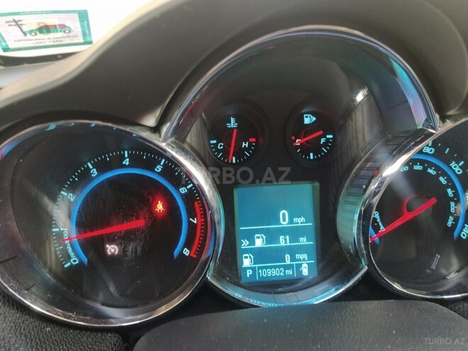 Chevrolet Cruze 2012, 107,000 km - 1.4 l - Bakı