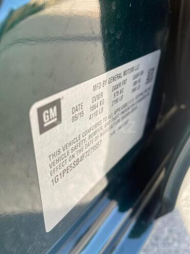 Chevrolet Cruze 2015, 123,986 km - 1.4 l - Bakı