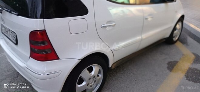 Mercedes A 160 2001, 117,000 km - 1.6 l - Bakı