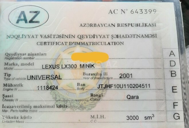 Lexus RX 300 2001, 312,500 km - 3.0 л - Bakı