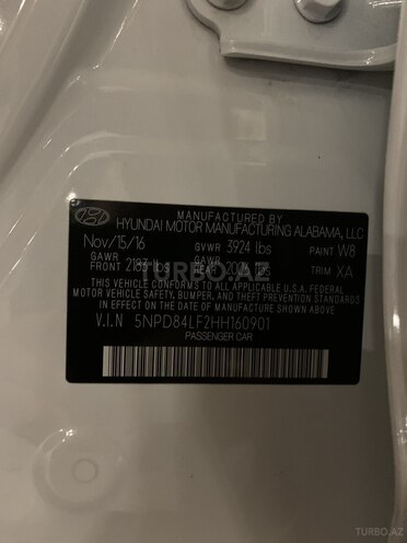 Hyundai Elantra 2016, 54,550 km - 2.0 l - Bakı