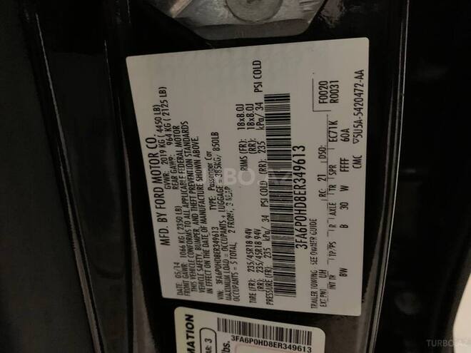 Ford Fusion 2014, 136,000 km - 1.5 l - Bakı