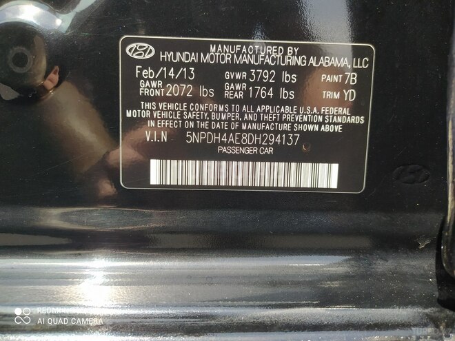 Hyundai Elantra 2013, 173,809 km - 1.8 л - Bakı