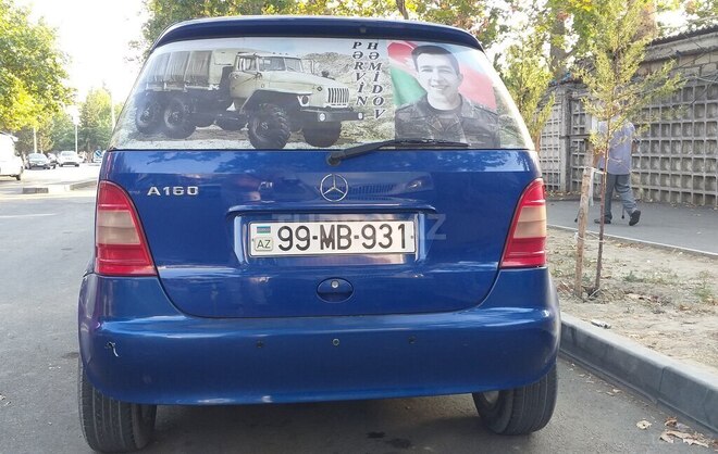 Mercedes A 160 2000, 111,000 km - 1.6 l - Mingəçevir