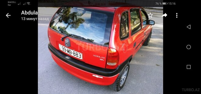 Opel Vita 1998, 207,000 km - 1.4 л - Bakı