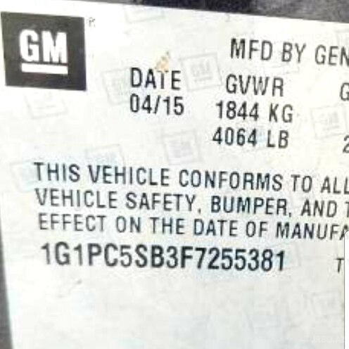 Chevrolet Cruze 2015, 107,000 km - 1.4 l - Bakı