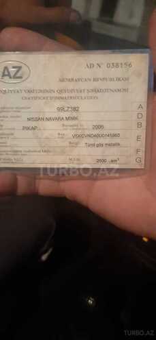 Nissan Navara 2006, 255,229 km - 2.5 l - Bakı