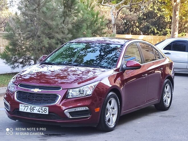 Chevrolet Cruze 2015, 101,000 km - 1.4 l - Bakı