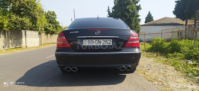 Mercedes E 240 2004, 253,000 km - 2.6 l - Bakı