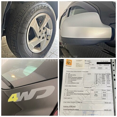 Renault Duster 2013, 157,000 km - 2.0 l - Bakı