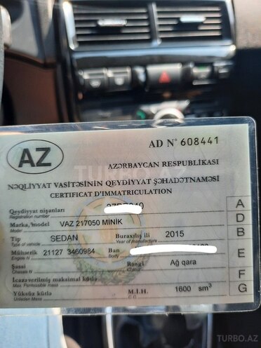 LADA (VAZ) Priora 2015, 101,000 km - 1.6 l - Xaçmaz