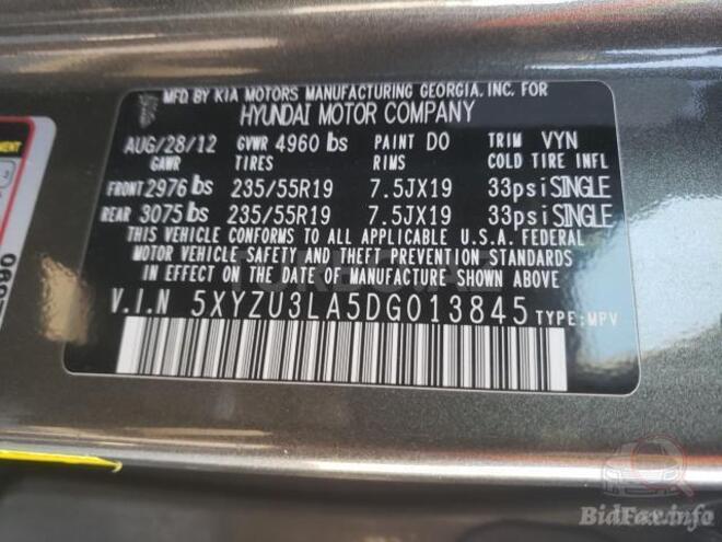 Hyundai Santa Fe 2012, 183,465 km - 2.0 l - Gəncə